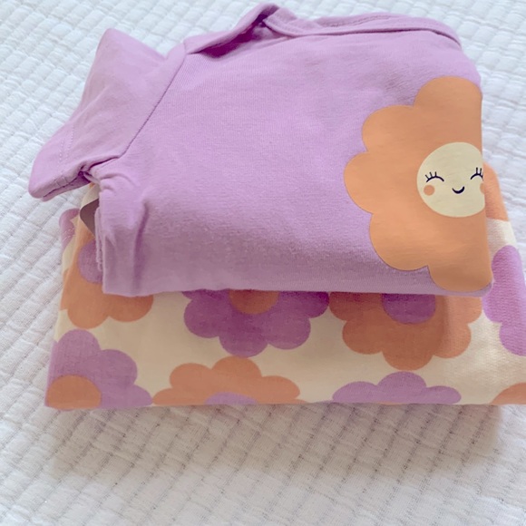 Daisy pinafore dress for toddler girl. Size is 24m. Onesie with pinafore. NWT. - Picture 13 of 14